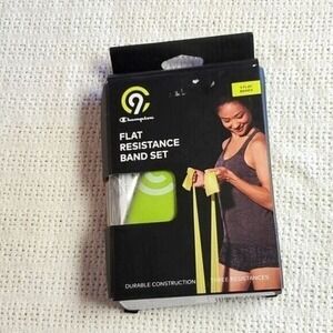Champion C9 Flat Resistance Bands‎ Set of 3 Light Medium Heavy